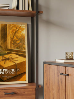 The precious present book watercolour illustration paper finish options – matte satin gloss