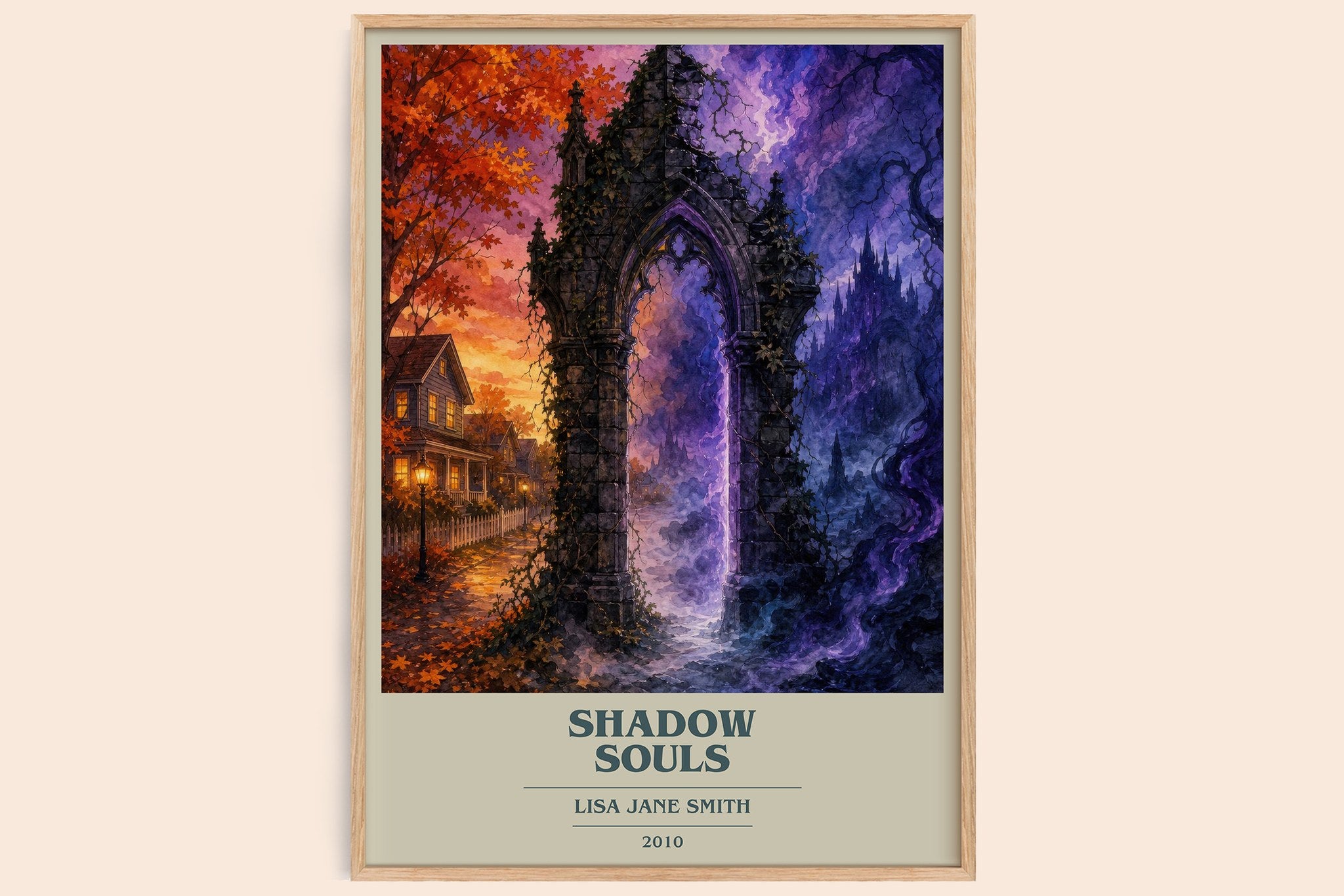 Shadow souls Book Cover Poster by Lisa Jane Smith