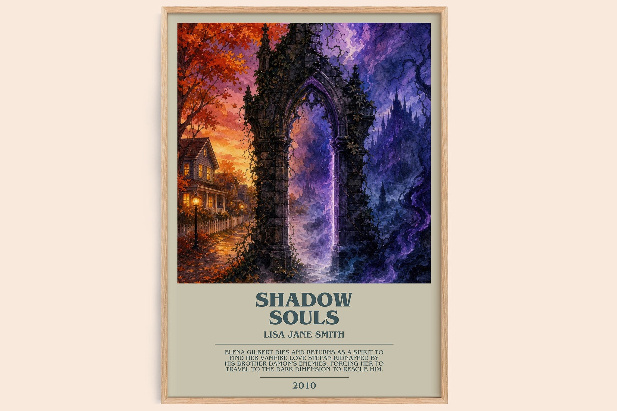 Shadow souls Bookish Wall Art by Lisa Jane Smith