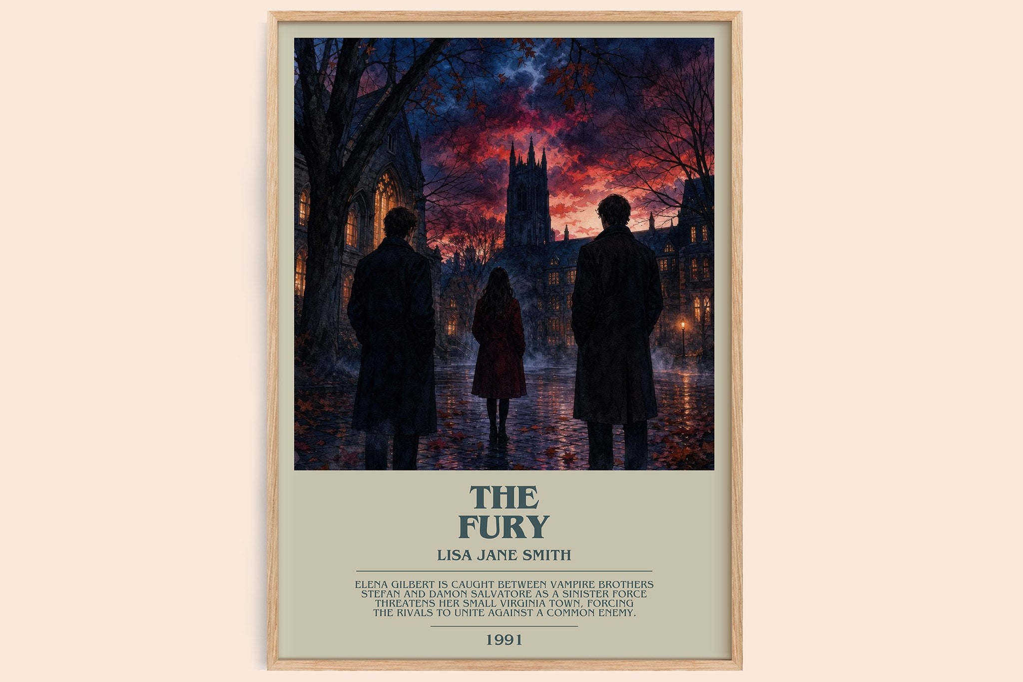 The Fury Bookish Wall Art by Lisa Jane Smith