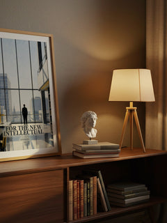 For the New Intellectual watercolour print on bookshelf – Ayn Rand fan gift