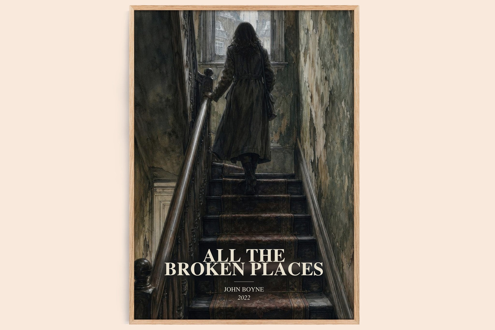 All the Broken Places Book Watercolour Illustration by John Boyne