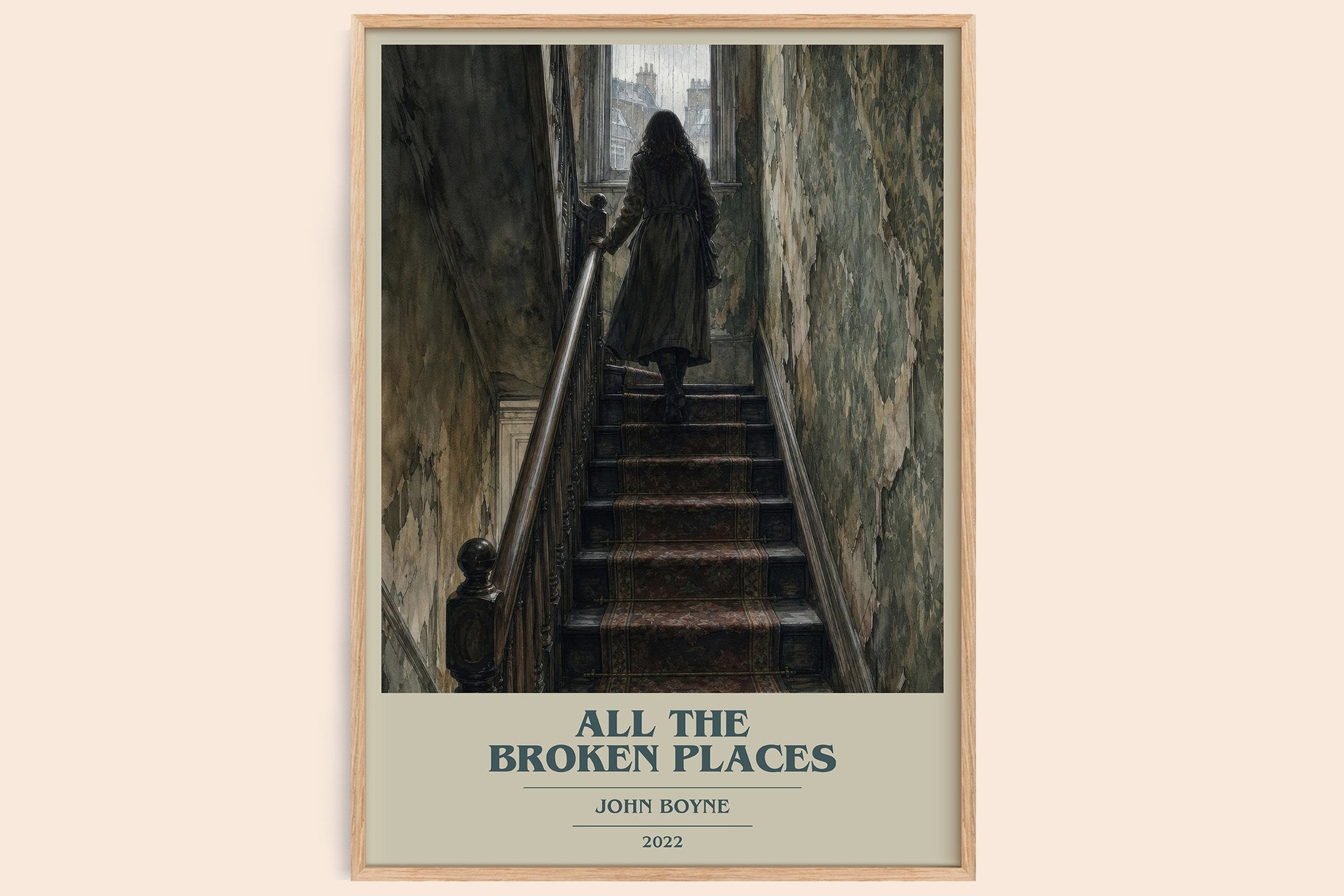 All the Broken Places Book Cover Poster by John Boyne