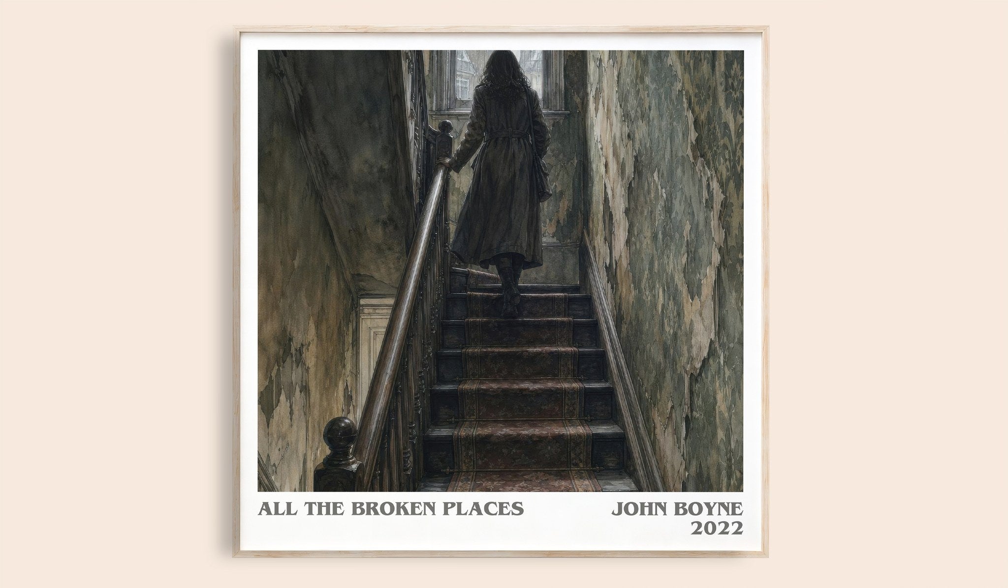 All the Broken Places Literary Art Print by John Boyne
