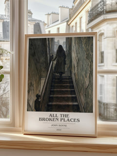 All the Broken Places book cover poster colour and style options – John Boyne book art