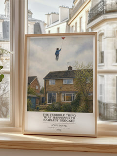 The Terrible Thing That Happened to Barnaby Brocket book cover poster colour and style options – John Boyne book art