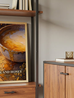 Milk and Honey book watercolour illustration paper finish options – matte satin gloss