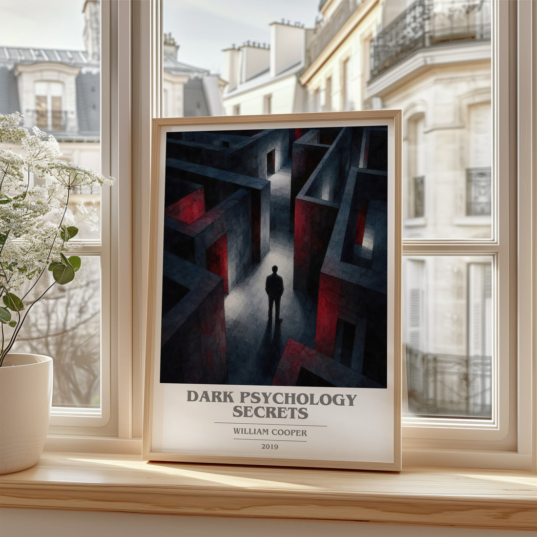 Dark Psychology Secrets book cover poster colour and style options – William Cooper book art