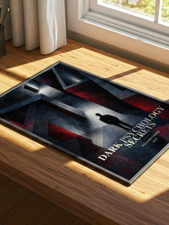 Dark Psychology Secrets watercolour book poster framed on wall – __new__:self help wall art