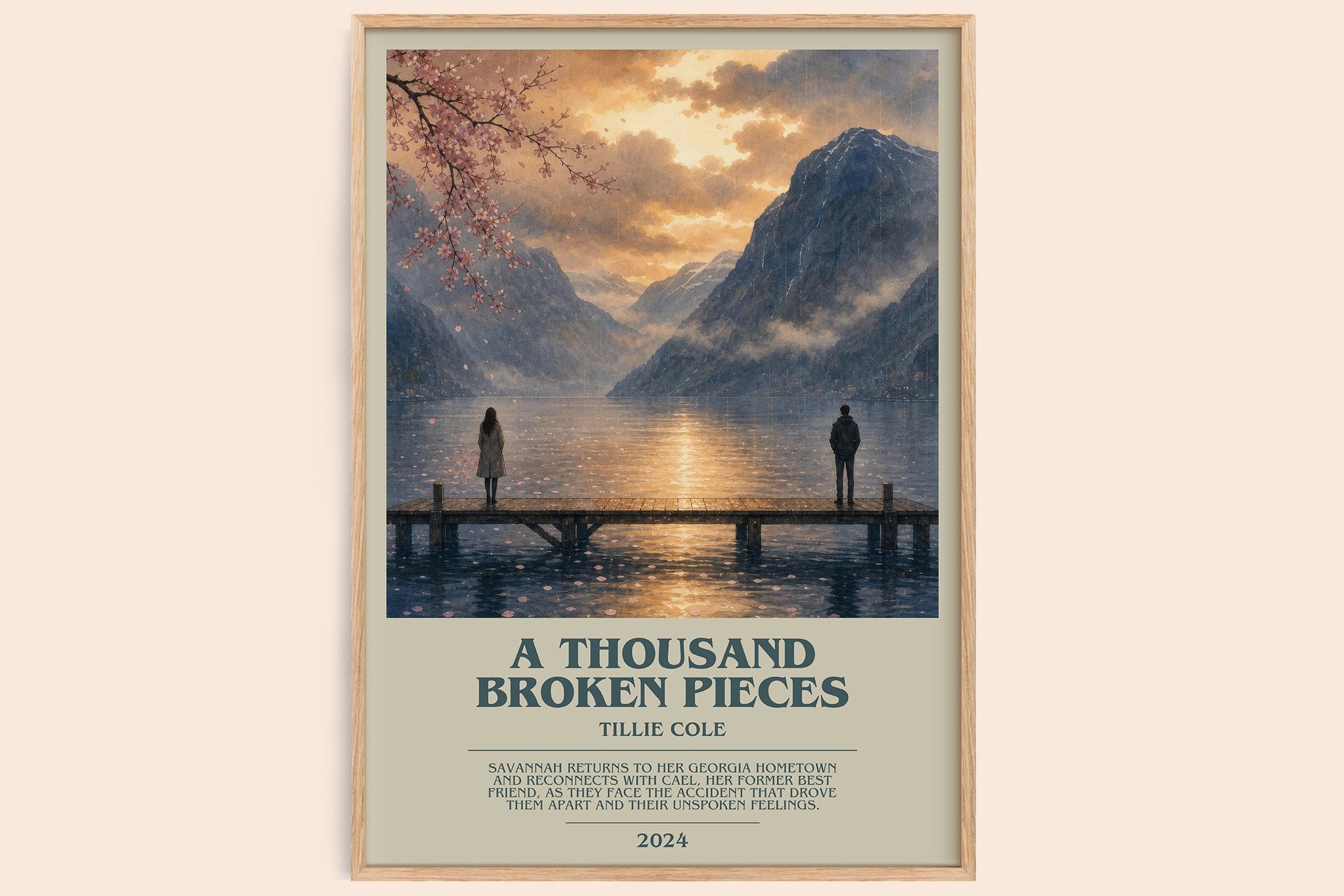 A Thousand Broken Pieces Bookish Wall Art by Tillie Cole