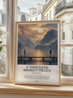 A Thousand Broken Pieces bookish poster colour and style options – Tillie Cole book art