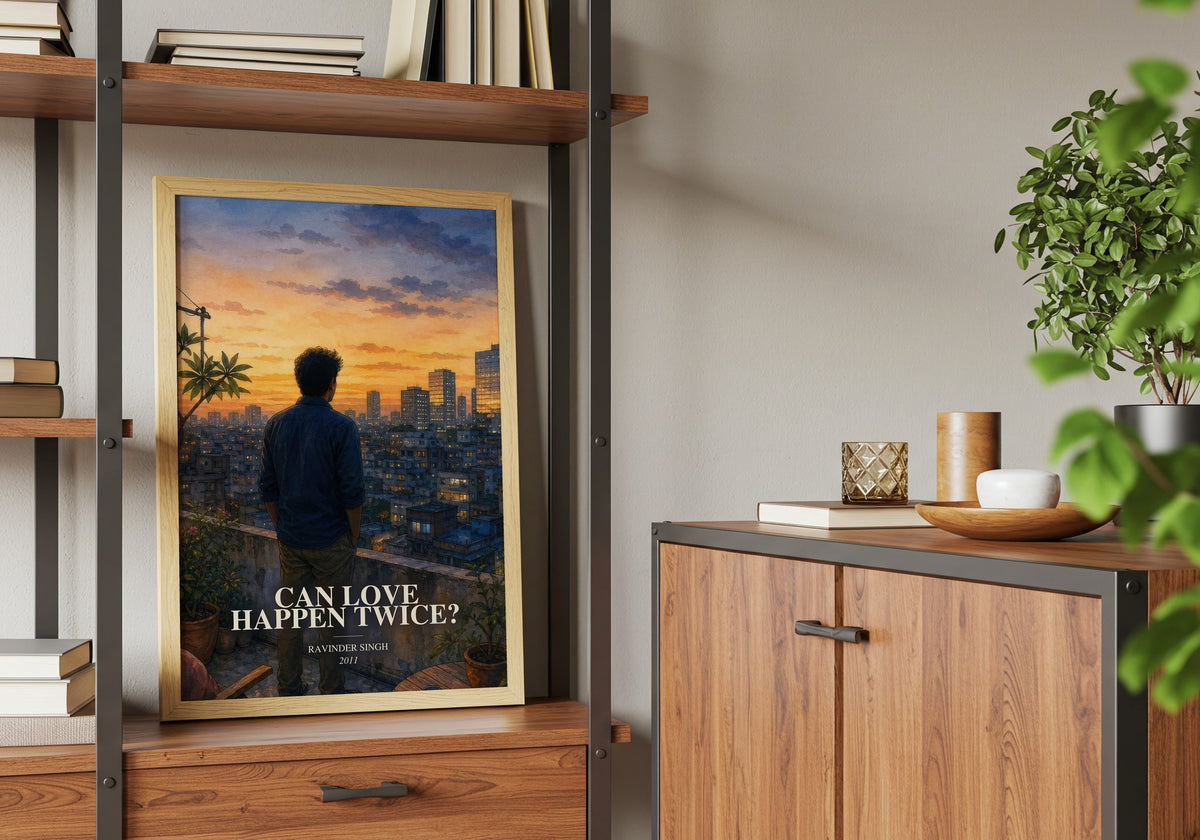 Can love happen twice? book watercolour illustration paper finish options – matte satin gloss