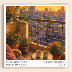 This Love that Feels So Right... literary book poster by Ravinder Singh – framed literary art print