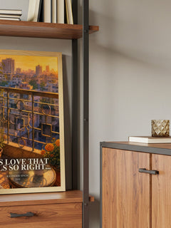 This Love that Feels So Right... book watercolour illustration paper finish options – matte satin gloss