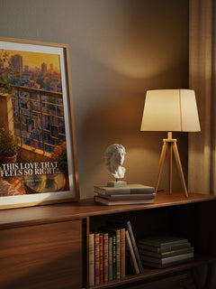 This Love that Feels So Right... watercolour print on bookshelf – Ravinder Singh fan gift