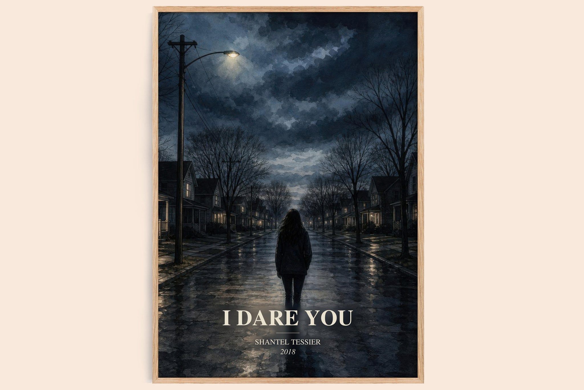 I Dare You Book Watercolour Illustration by Shantel Tessier