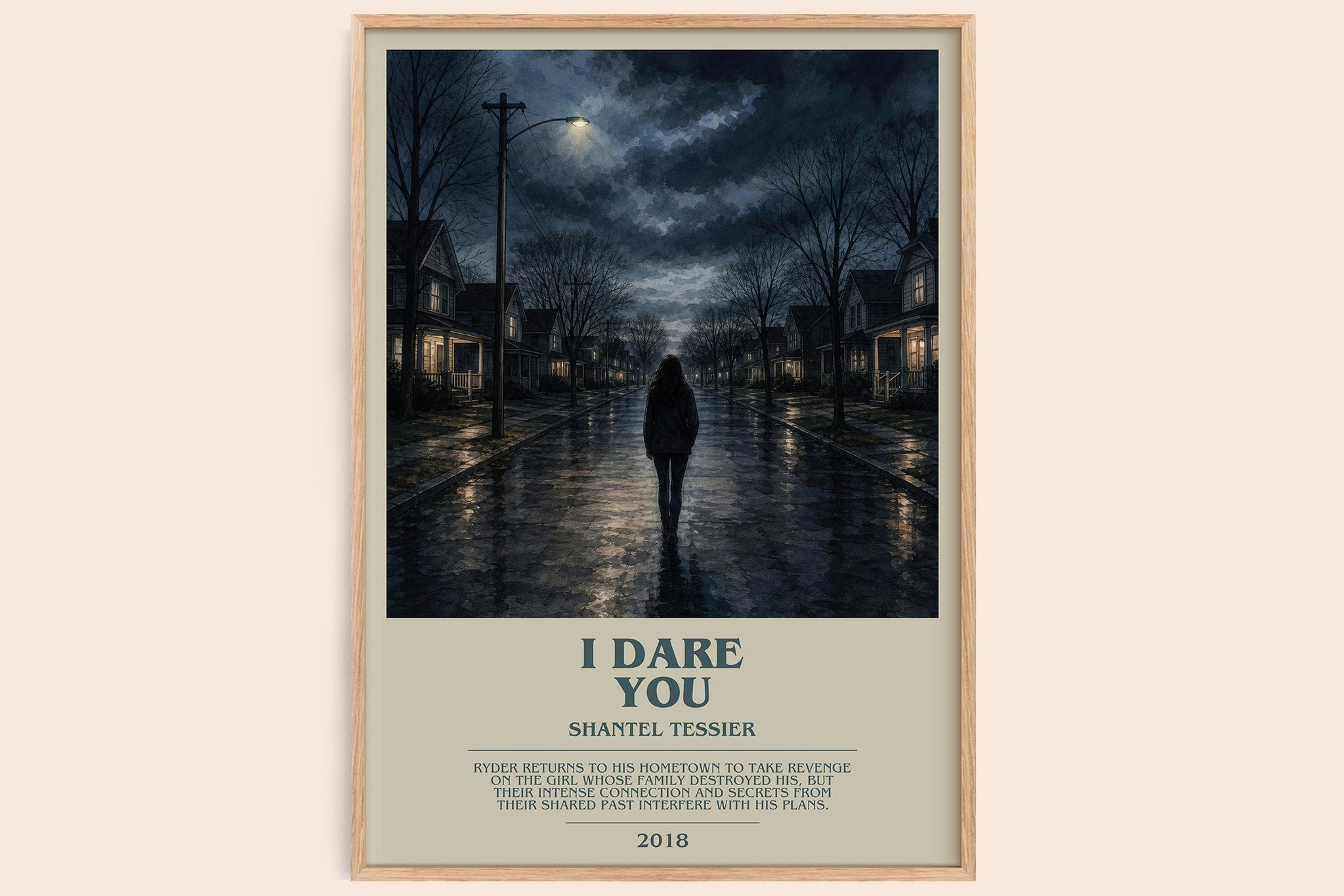 I Dare You Bookish Wall Art by Shantel Tessier