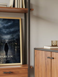 I Dare You book watercolour illustration paper finish options – matte satin gloss