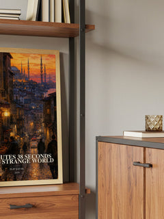 10 Minutes 38 Seconds in This Strange World book watercolour illustration paper finish options – matte satin gloss