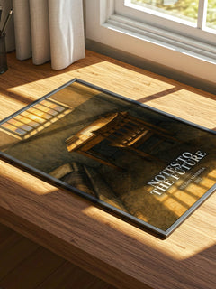 Notes to the future watercolour book poster framed on wall – memoir wall art