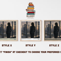 Bittersweet Marriage literary print in frame leaning in hallway – romance wall art
