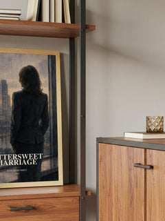 Bittersweet Marriage book watercolour illustration paper finish options – matte satin gloss