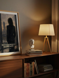 Bittersweet Marriage watercolour print on bookshelf – Jeneth Murrey fan gift