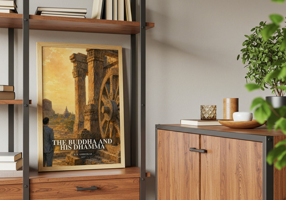 The Buddha and his Dhamma book watercolour illustration paper finish options – matte satin gloss