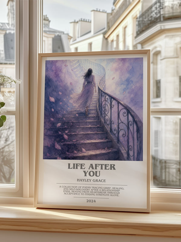 life after you bookish poster colour and style options – Hayley Grace book art