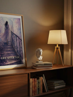 life after you watercolour print on bookshelf – Hayley Grace fan gift