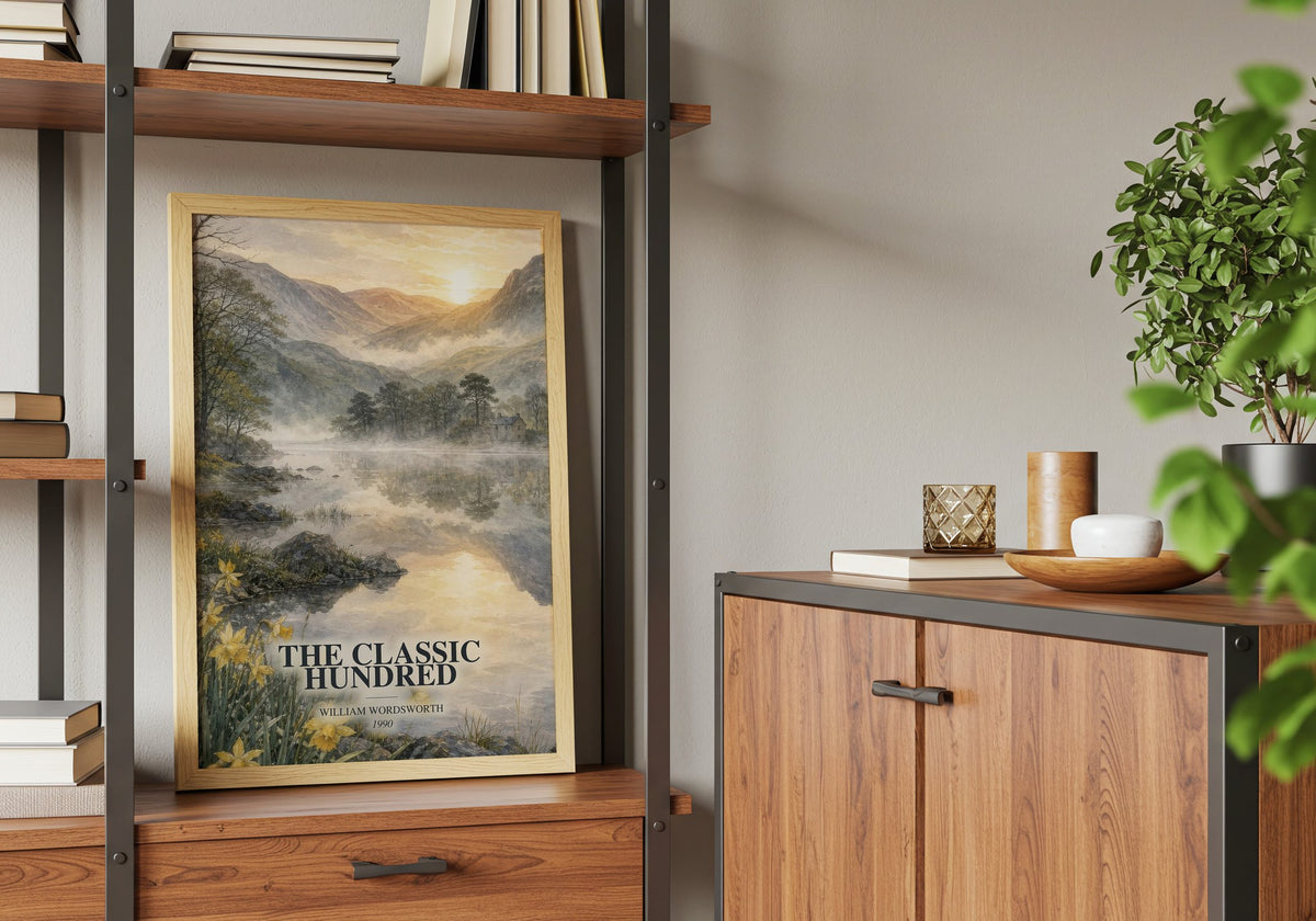 The Classic Hundred book watercolour illustration paper finish options – matte satin gloss