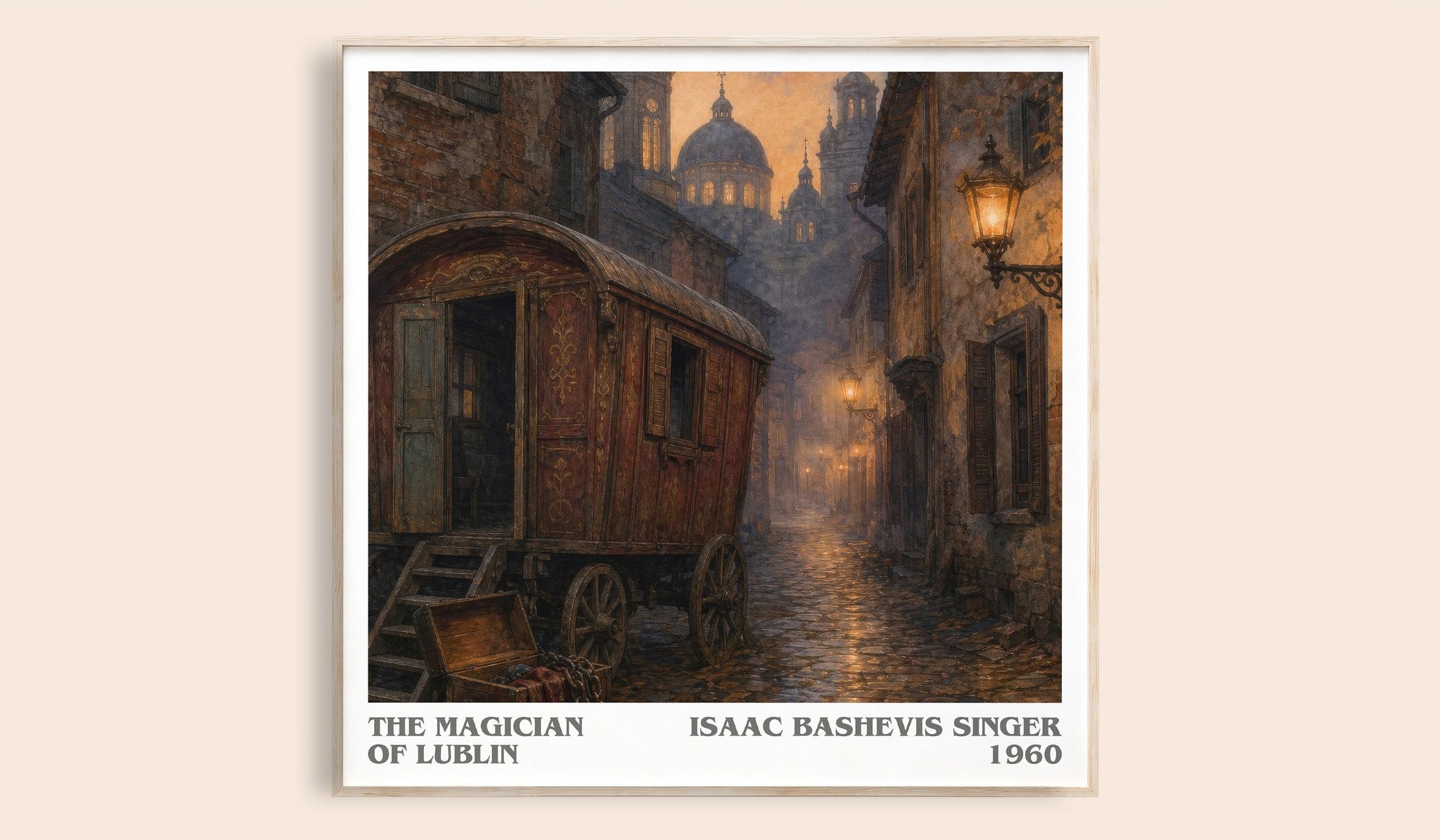 The magician of Lublin Literary Art Print by Isaac Bashevis Singer