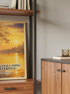 Gitanjali (song offerings) book watercolour illustration paper finish options – matte satin gloss