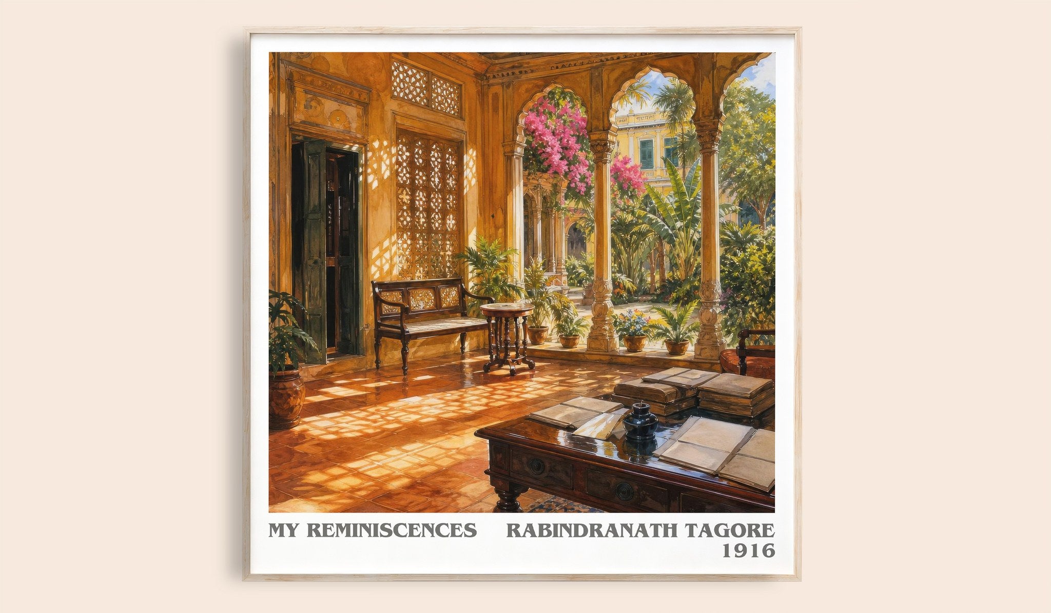 My Reminiscences Literary Art Print by Rabindranath Tagore