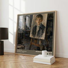 Face in the Portrait (Harlequin Presents, #410) literary print framed by window – literary home decor