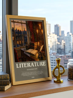 Literature Bookish Wall Art by Alexander Pope – image 3