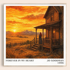 Forever in my heart literary book poster by Jo Goodman – framed literary art print