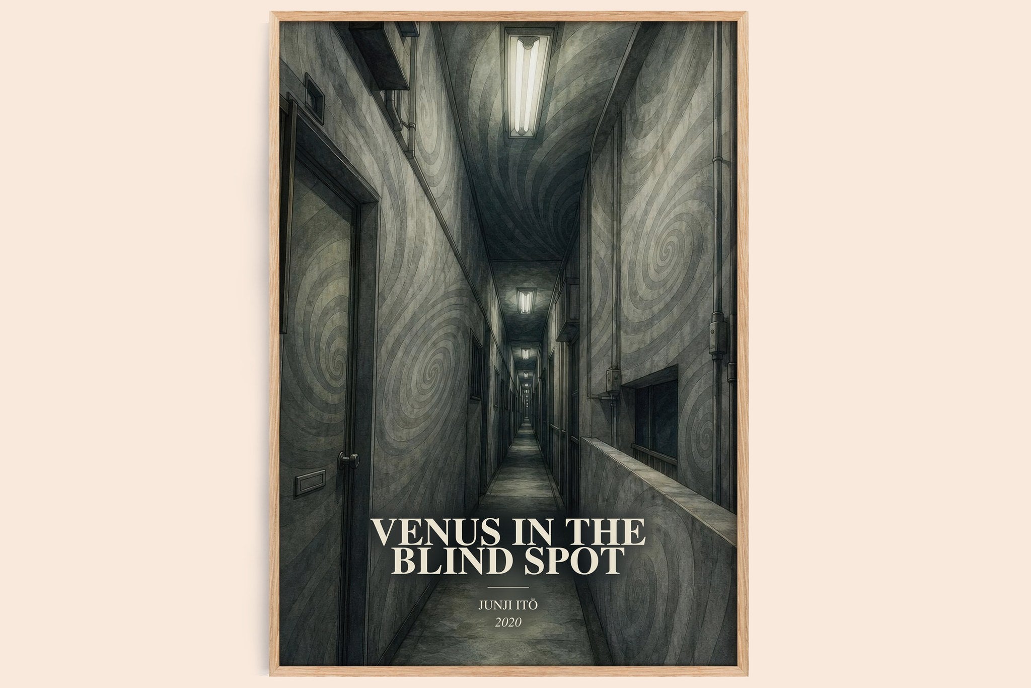 Venus in the Blind Spot Book Watercolour Illustration by Junji Itō