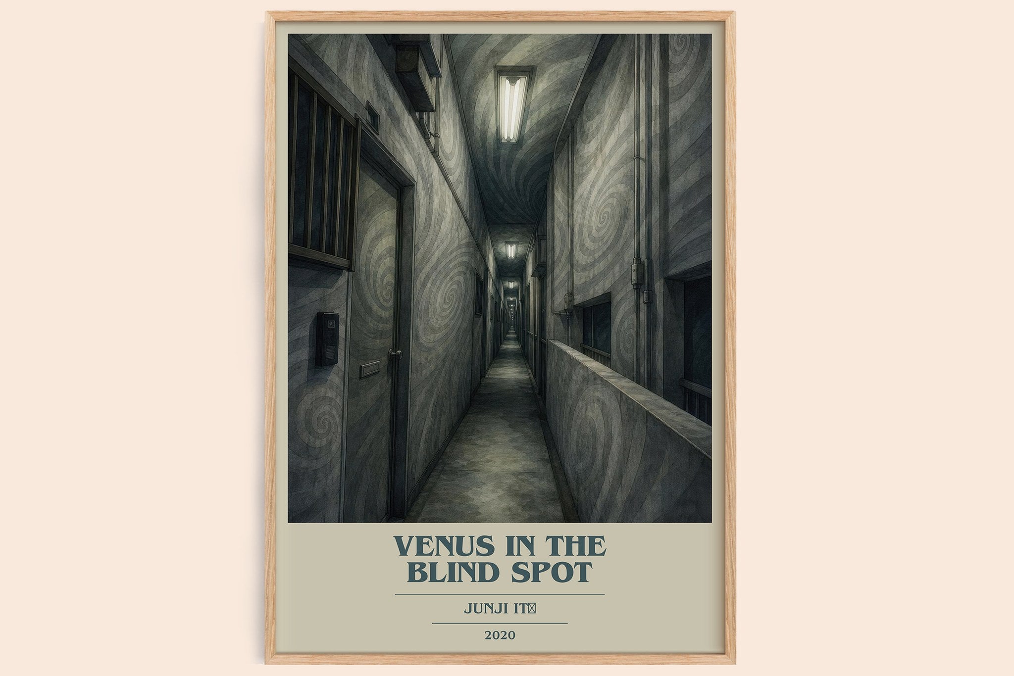 Venus in the Blind Spot Book Cover Poster by Junji Itō