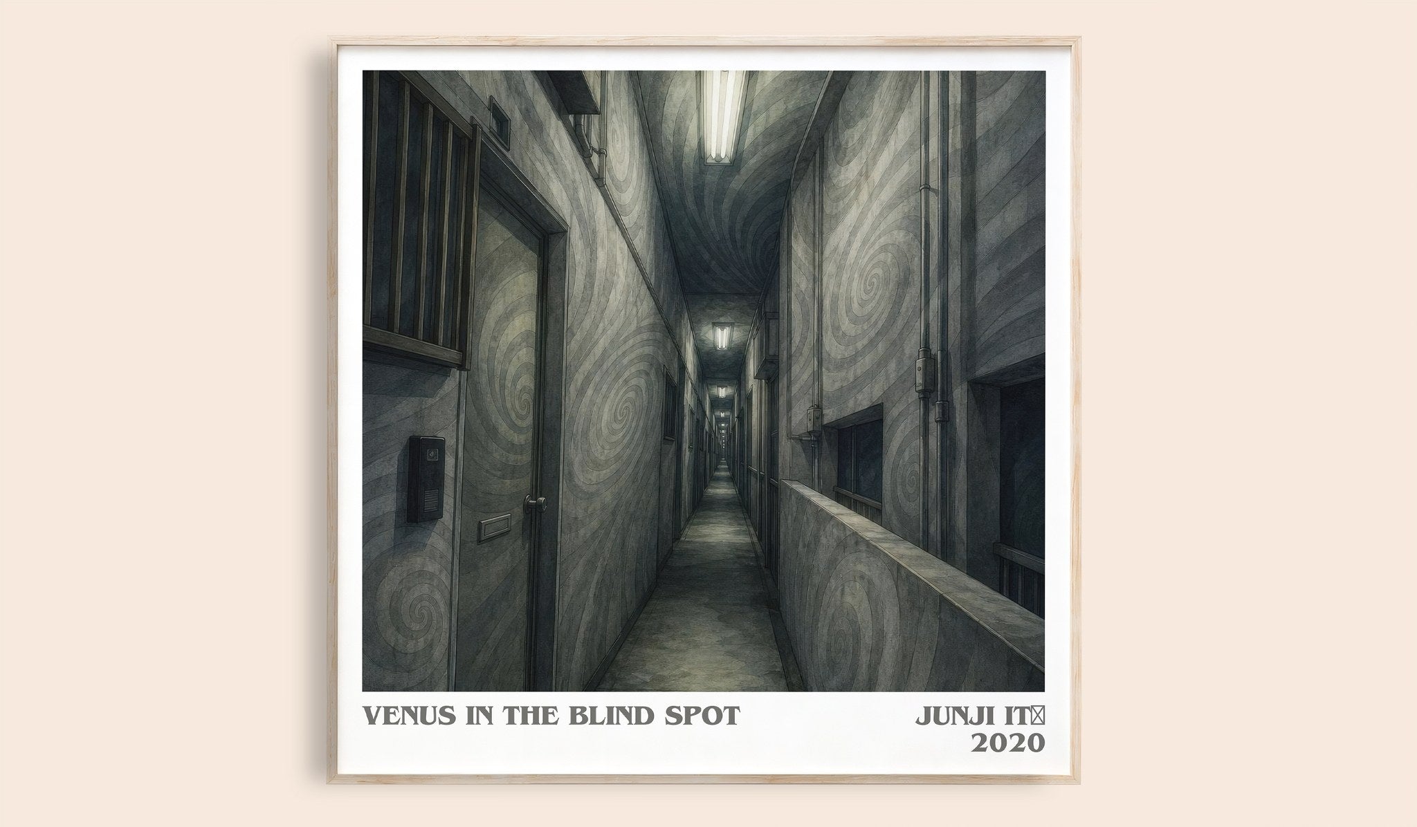 Venus in the Blind Spot Literary Art Print by Junji Itō