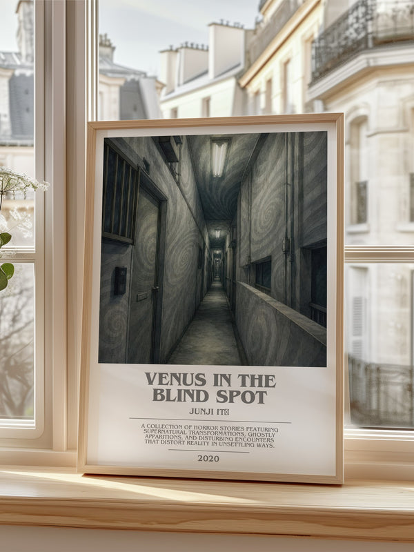 Venus in the Blind Spot bookish poster colour and style options – Junji Itō book art
