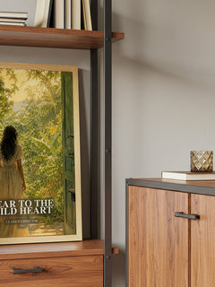 Near to the wild heart book watercolour illustration paper finish options – matte satin gloss
