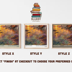 Life on Earth literary print in frame leaning in hallway – __new__:educational wall art