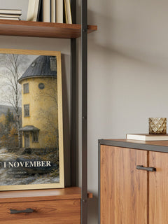 Sent i November book watercolour illustration paper finish options – matte satin gloss
