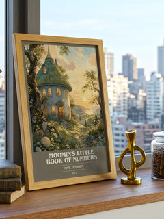Moomin's little book of numbers Book Cover Poster by Tove Jansson – image 3