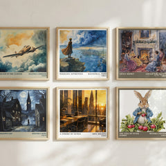 A Stroke Of Genius literary art print colour and style options – Gina Wilkins book art