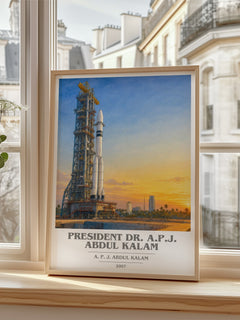 President Dr. A.P.J. Abdul Kalam book cover poster colour and style options – A. P. J. Abdul Kalam book art