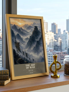 The Art of War book cover poster colour and style options – Sun Tzu book art