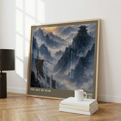 The Art of War literary art print colour and style options – Sun Tzu book art