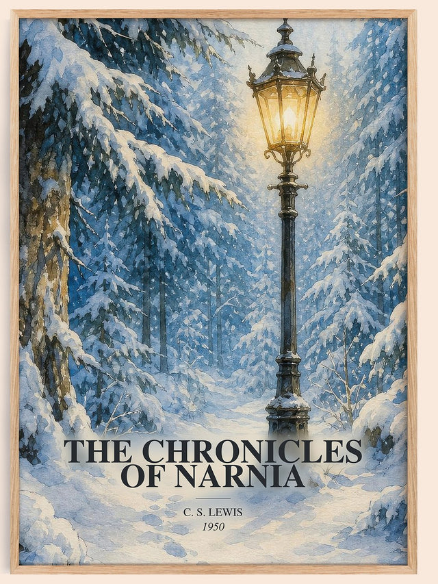 The Chronicles of Narnia Book Watercolour Illustration by C. S. Lewis